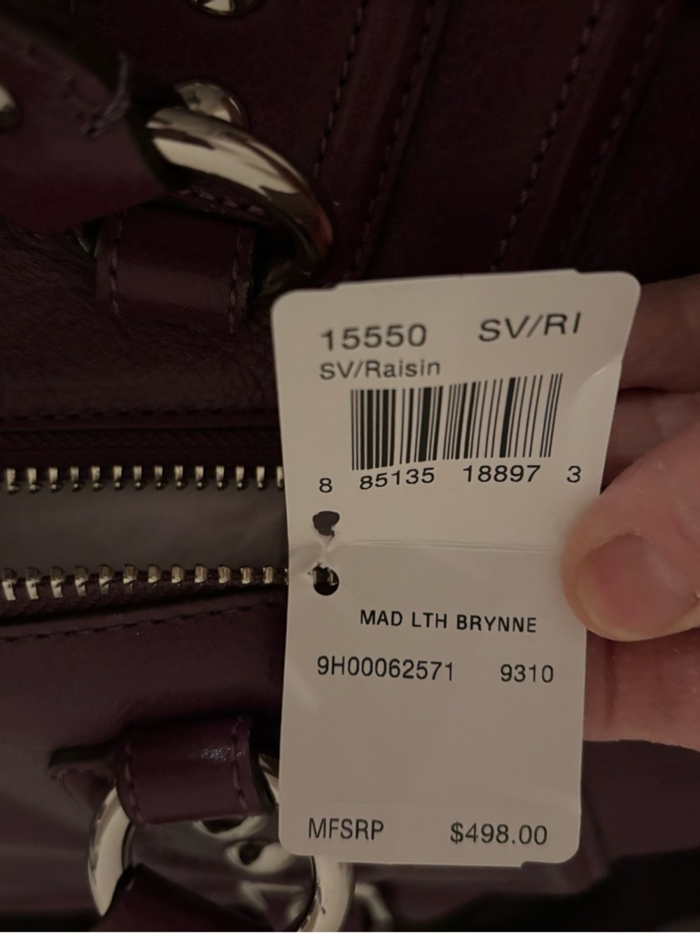Coach Madison Brynne leather satchel - Picture 8 of 8